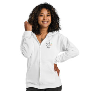 Sudadera gruesa unisex con capucha de la colección Wabi-Sagi